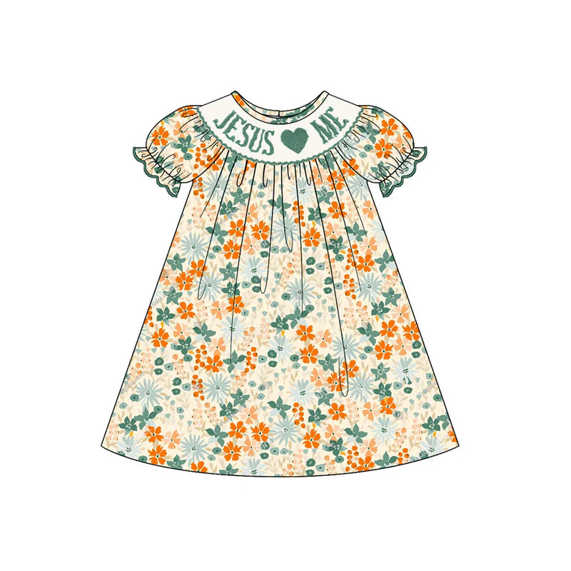 2026 Spring Summer JESUS LOVE ME Smock Embroidery Floral Collection ...