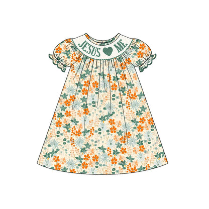 2026 Spring Summer JESUS LOVE ME Smock Embroidery Floral Collection