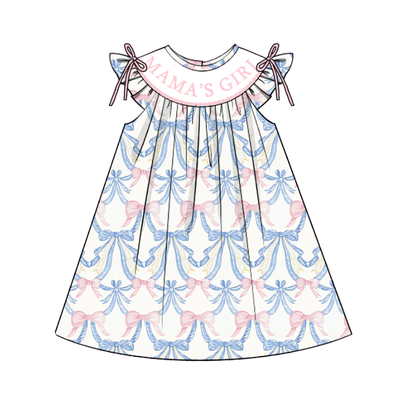 MAMA'S GIRL Summer Embroidery Collection | Personalized Name Dresses & Rompers