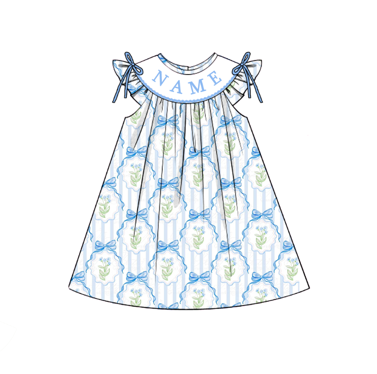 Mother's Day Summer Embroidery Collection | Personalized Name Dresses & Rompers