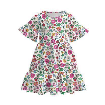 Mommy And Me Summer Floral Print Matching Clothes Collection