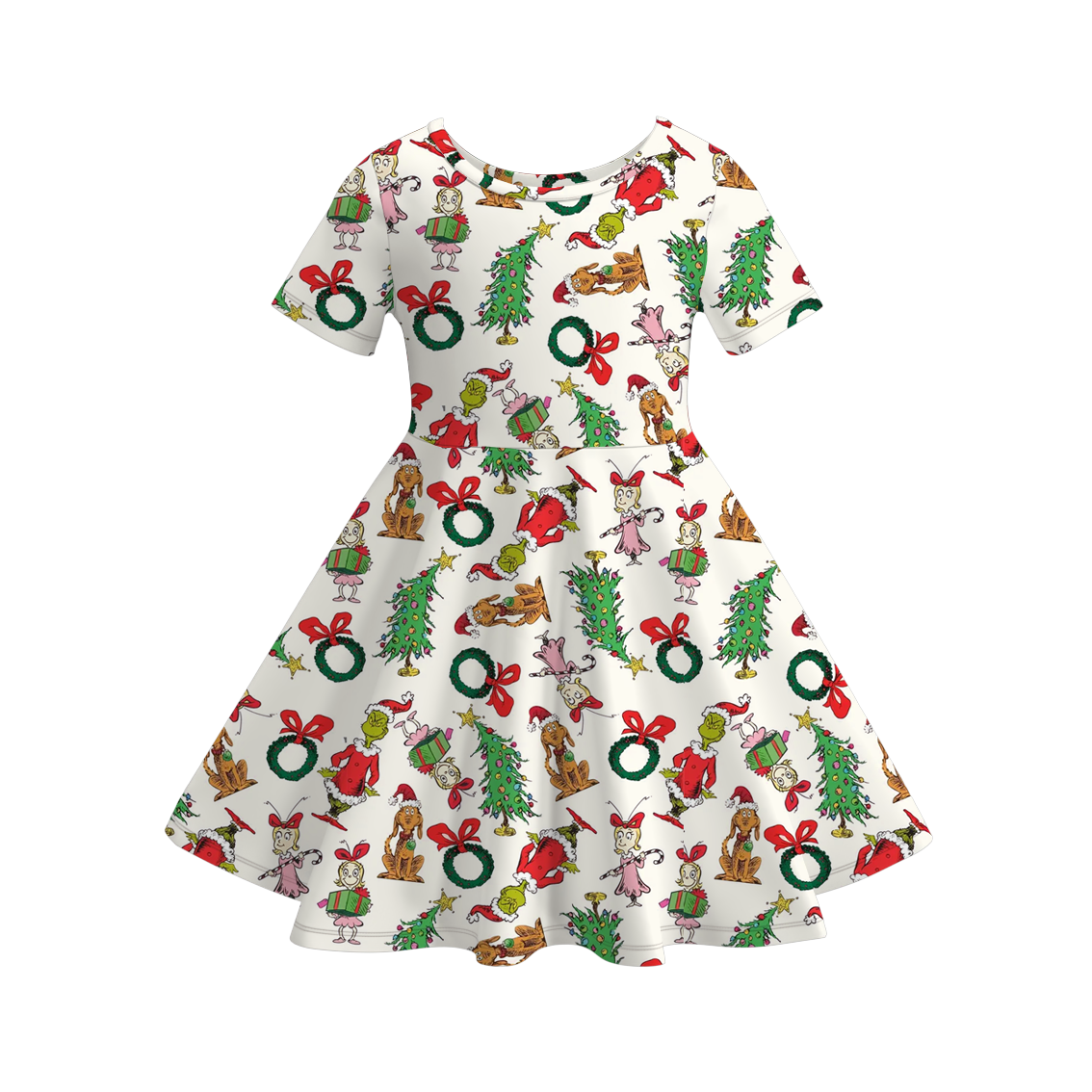Christmas Family Matching Outfits – Holiday Print Set