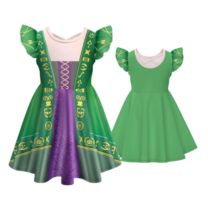 Girls Halloween Costumes Boutique Muti-Colors Dress