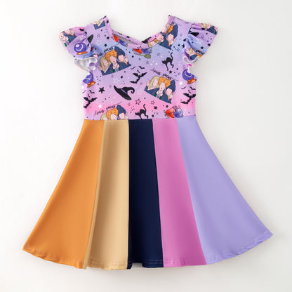 Girls Halloween Costumes Boutique Muti-Colors Dress