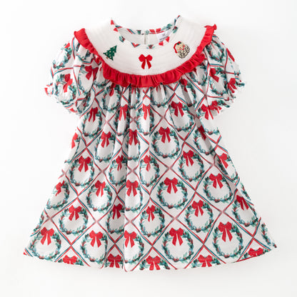 Christmas Embroidery Sibling Collection – Plaid & Festive Charm