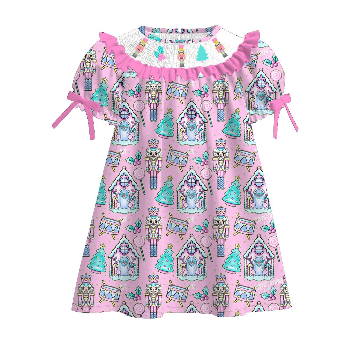 Nutcracker Smocked Christmas Collection | Festive Sibling Outfits