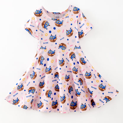 2025 Fall Popular Kpop Demon Hunter Soft Twirl Dress