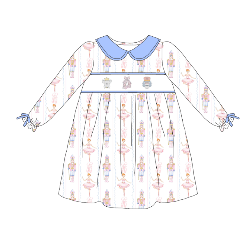 Nutcracker Christmas Smocked Collection | Holiday Magic for Little Ones