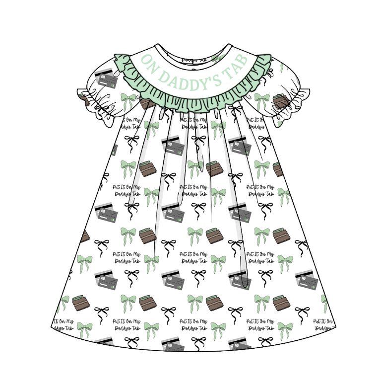 ON DADDY'S TAB Summer Smocked & Embroidered Exclusive Collection