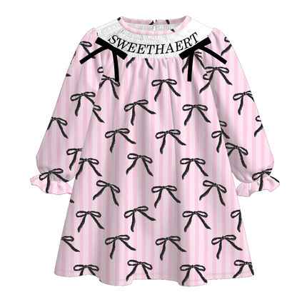 2026 Valentine's Day Smock Embroidery Dress & Romper