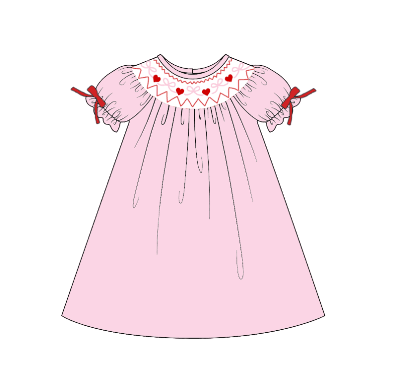 2026 Valentine’s Day Smocked Heart Collection