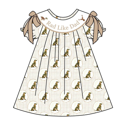 2026 Spring Summer Animal RAD LIKE DAD Embroidery Smocks Collection