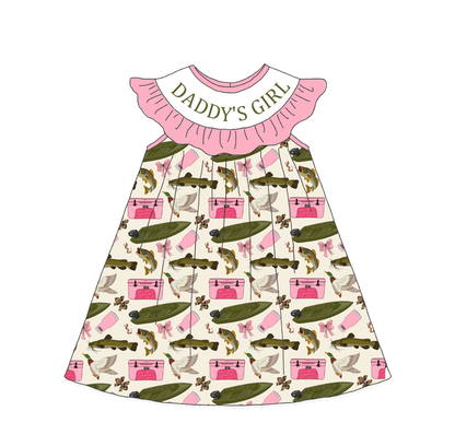 Summer DADDY'S GIRL Smocked Embroidery Set Collection