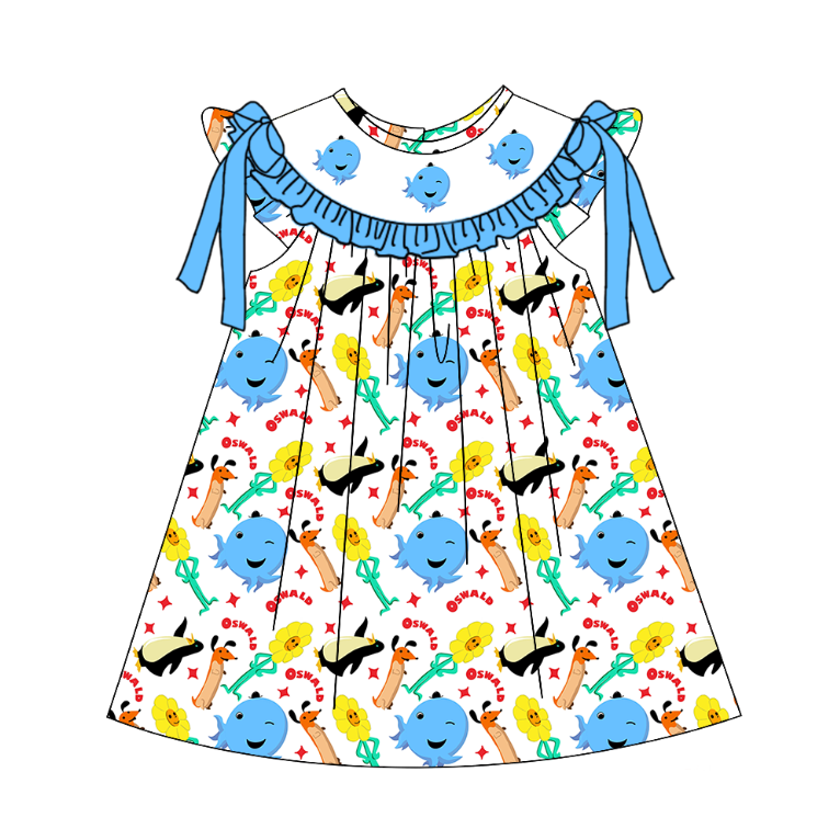 Smocked Embroidery Summer Kids Collection – Oswald Clothes