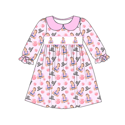 Icky Sticky Bubblegum Smocked Embroidery Collection – Girls Dresses, Ruffle Sets & Boys Matching Outfits