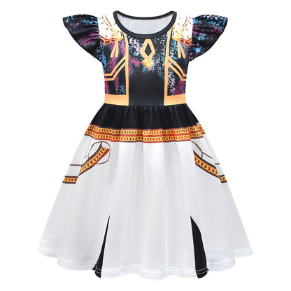 K-POP Demon Hunters Stage Outfit Cosplay Set 3D Digital Print Anime Costume Dress