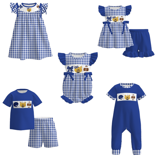 Kentucky Football Embroidered Matching Sibling Outfits