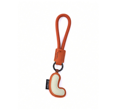 PU Leather 3D Letter A-Z Keychain, Bag & Backpack Charm
