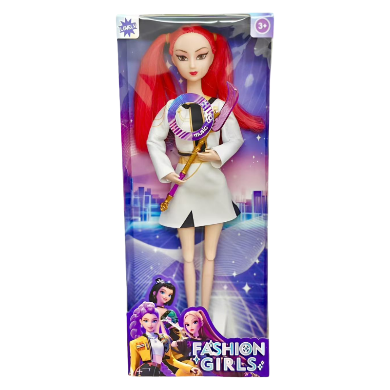 Kpop Demon Hunters Dolls Stage Costumes Vinyl Figures Collectible Toy