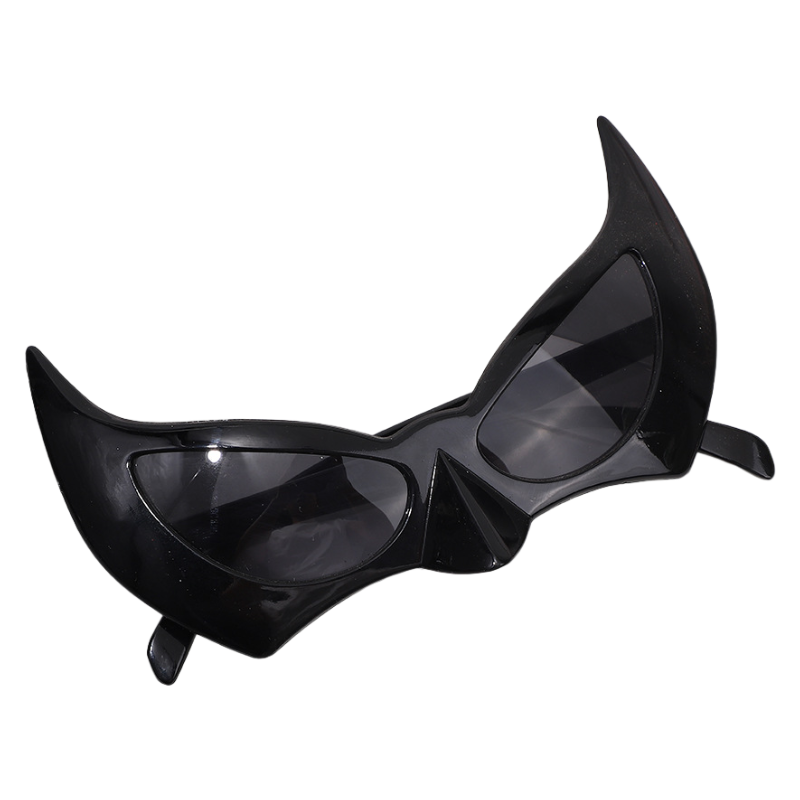 Fall Halloween Cosplay Cat Butterfly Sunglasses Unisex Oval Frame Hollow Novelty Shades