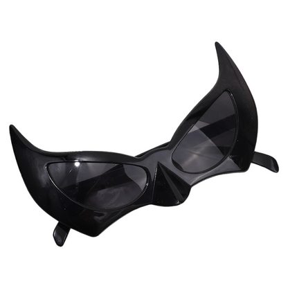 Fall Halloween Cosplay Cat Butterfly Sunglasses Unisex Oval Frame Hollow Novelty Shades