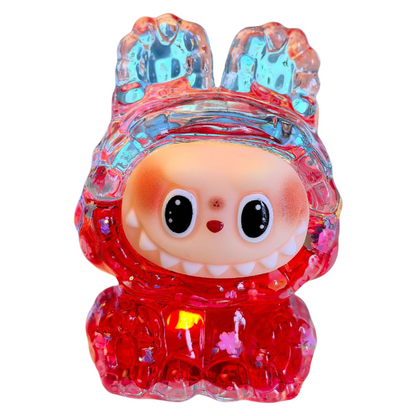Labubu Oil-Filled Liquid Sand Figure Desk Decor Toy