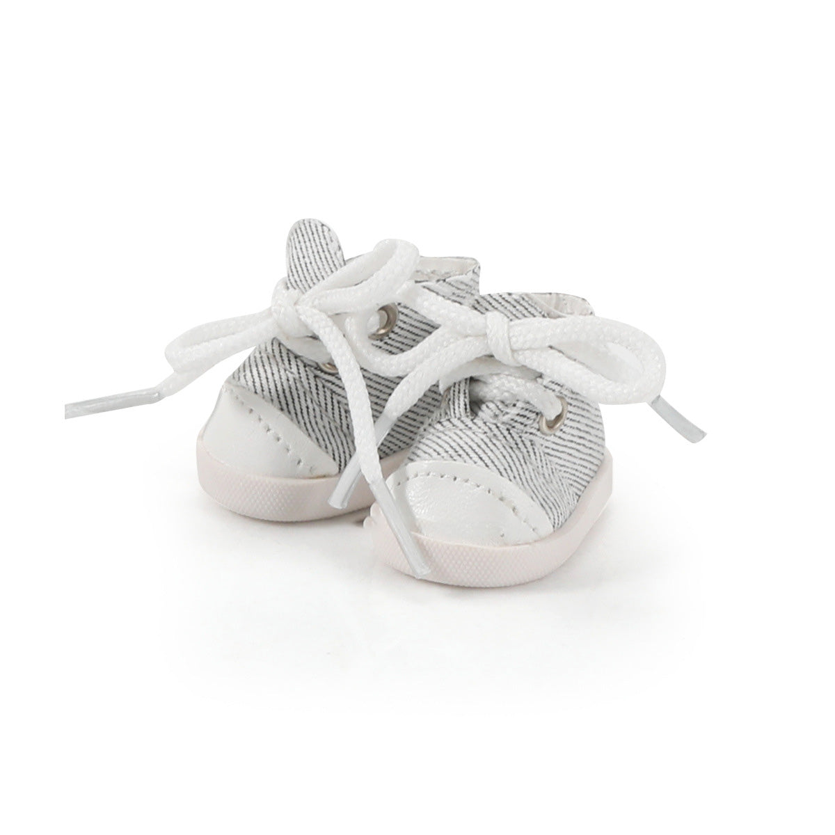 17cm Labubu Doll Lace Up Shoes Clothes Hanger Changeable