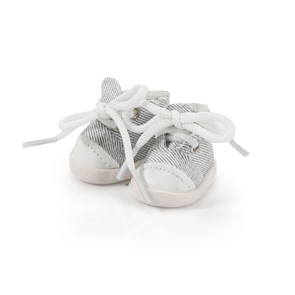 17cm Labubu Doll Lace Up Shoes Clothes Hanger Changeable