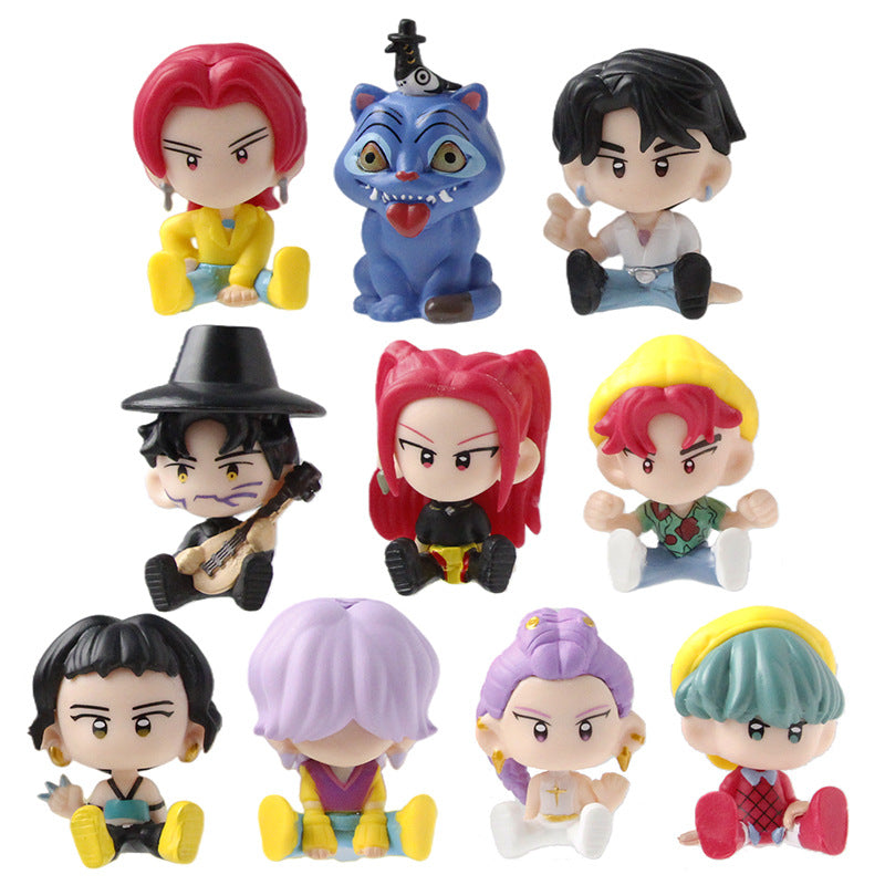 K-Pop Demon Hunters Blind Box Figures 10 Styles Collectible Action Figure Mini Toy Ornaments