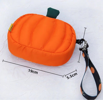 Pumpkin Crossbody Bag – Cute Versatile Mini Shoulder Bag for Fall