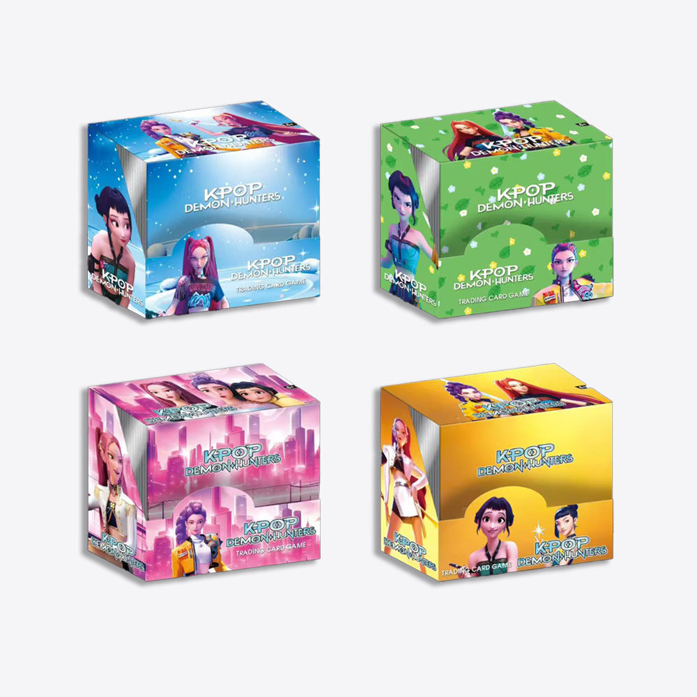 K-POP Demon Hunters Trading Card Pack Random Blind Pack Design Fun Collectible Game Cards
