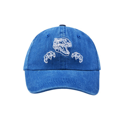 Kids Boy's Dino Embroidery Solid Color Baseball Cap For Trips