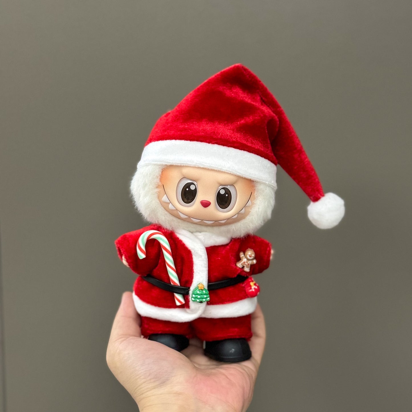 Labubu Doll Clothes Outfit Set for Gen 1-3 Vinyl Figures Christmas Hat Scarf Costume
