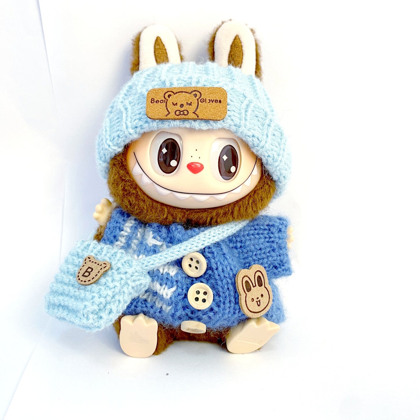 17cm Labubu Dress Up Set Outfit Changeable Costume