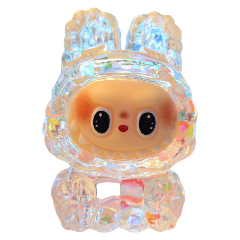 Labubu Oil-Filled Liquid Sand Figure Desk Decor Toy