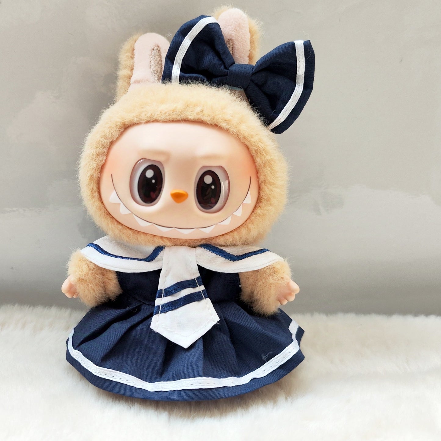 17cm Labubu Dress Up Set Outfit Changeable Costume
