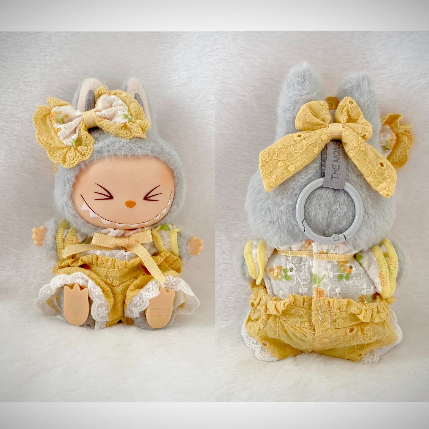 17cm Labubu Dress Up Set Outfit Changeable Costume
