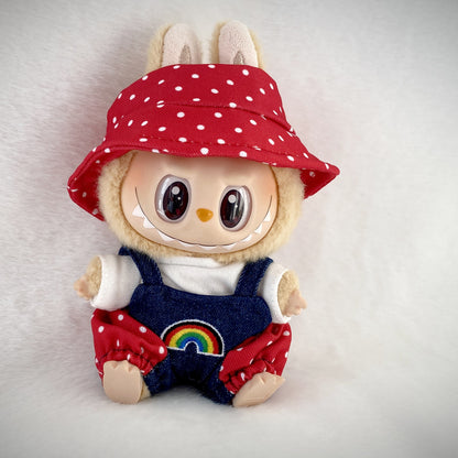 17cm Labubu Dress Up Set Outfit Changeable Costume