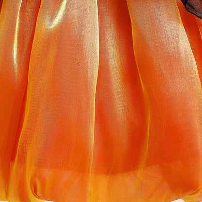 Kids Halloween Stage Costume – Princess Tulle Dress with Bow