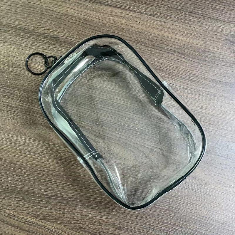 Labubu Dust-Proof Storage Case Clear PVC Doll Carrier Bag for Collectible Display & Travel