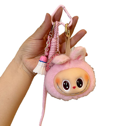 Lalububu Plush Keychain Cute Bag & Car Key Accessory
