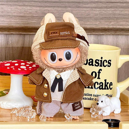 Labubu Harlequin Little devil Cowboy Sheriff Explorer Dress Up Changeable Costume