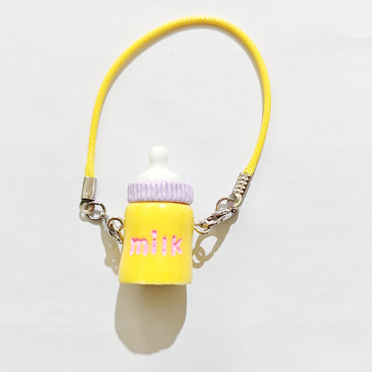 17cm Labubu Detachable Crossbody Baby Bottle Dress-up Dolls