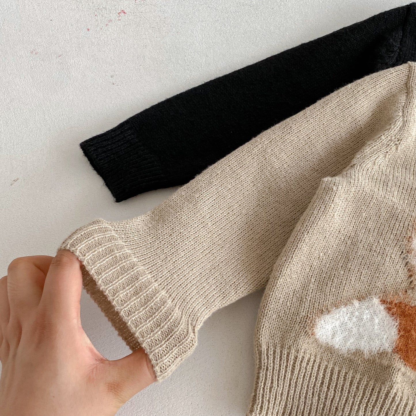 Fall Winter Kids Sweater – Cute Fox Cartoon Knit Pullover Warm Tops for Boys and Girls
