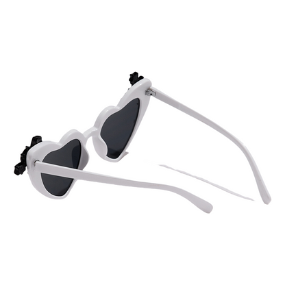 Halloween Heart-Shaped Sunglasses Cute Devil Pumpkin & Skull Shades