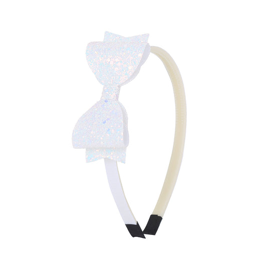 Double Layer Bow Hairband Shiny Hair Accessories Headband