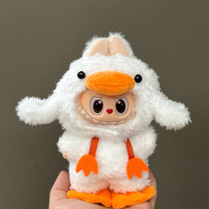 Labubu Pumpkin Duck Fried Shrimp Bunny Outfit Dress Up Changeable Costume