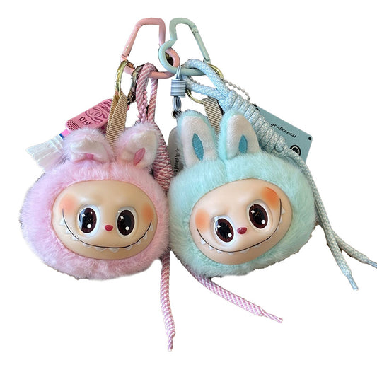 Lalububu Plush Keychain Cute Bag & Car Key Accessory