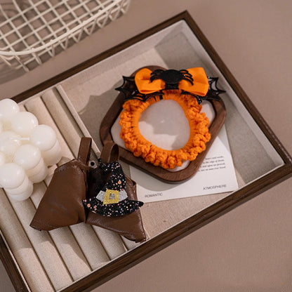 Labubu Halloween Christmas Pumpkin Headband Outfit Changeable Costume Dress Up