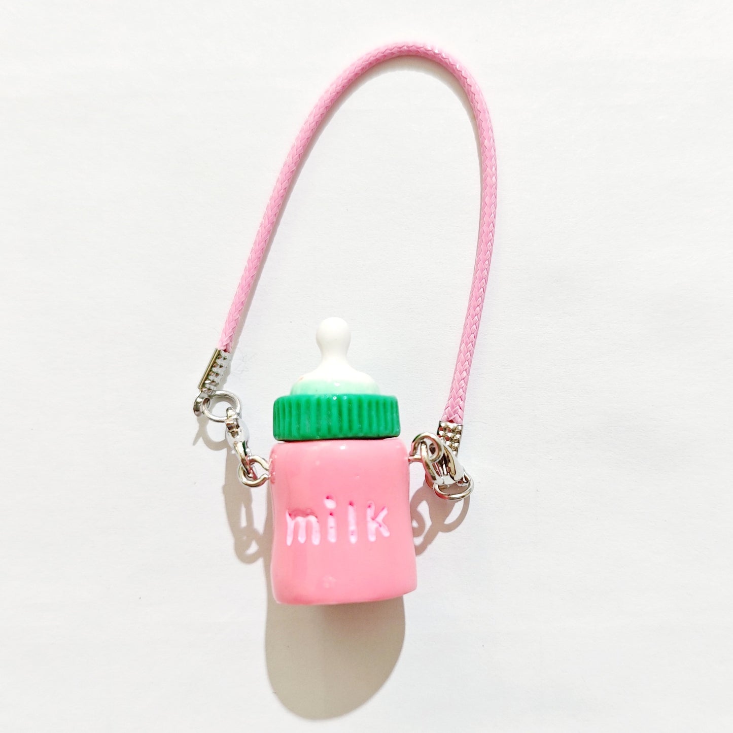 17cm Labubu Detachable Crossbody Baby Bottle Dress-up Dolls